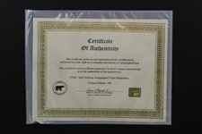Jack Nicklaus Signed JN 01 Series Ltd Ed Putter with Golden Bear Hologram/Cert - Framed JSA ALOA