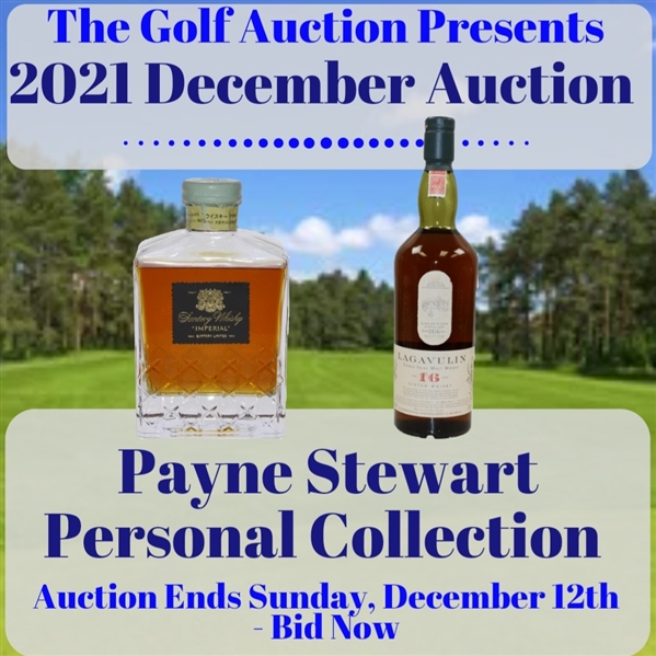 Payne Stewart's Personal Unopened Bottle of Suntory Whisky - Bought For Personal Collection