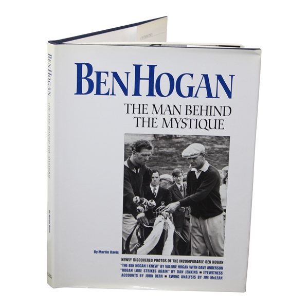 2002 'Ben Hogan: The Man Behind The Mystique' Book By Martin Davis