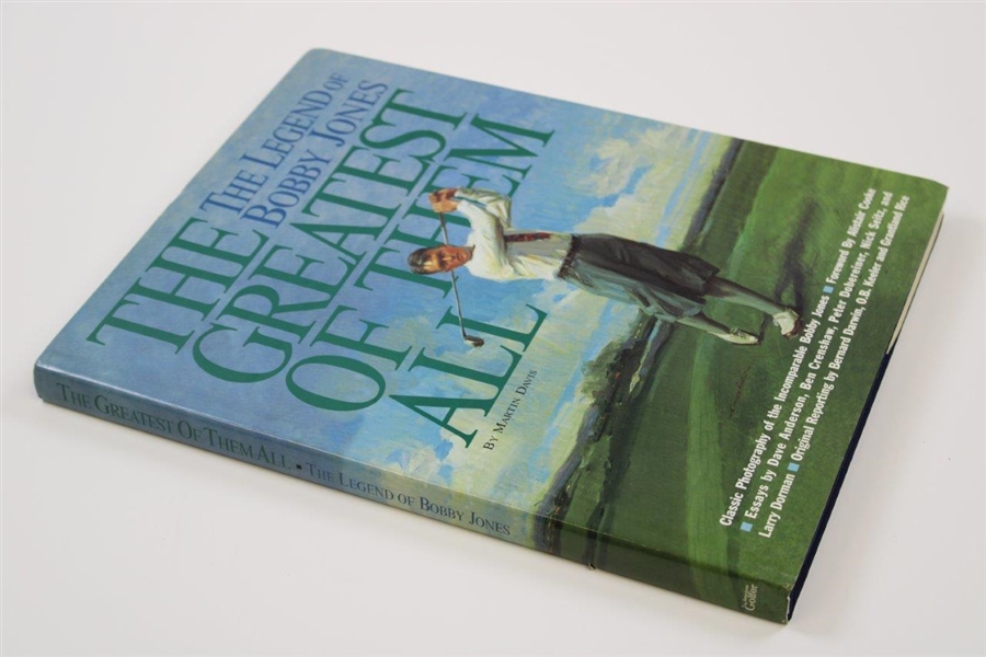 1996 'The Greatest of Them All: The Legend of Bobby Jones' Book by Martin Davis