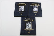 The Amateur Championship 1895-2005' Ltd Ed #343 History Books Includes Vol. 1, 2 & 3 with Slip Case