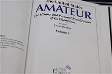 The Amateur Championship 1895-2005' Ltd Ed #343 History Books Includes Vol. 1, 2 & 3 with Slip Case