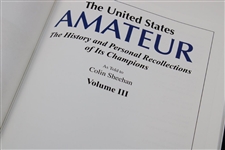 The Amateur Championship 1895-2005' Ltd Ed #343 History Books Includes Vol. 1, 2 & 3 with Slip Case