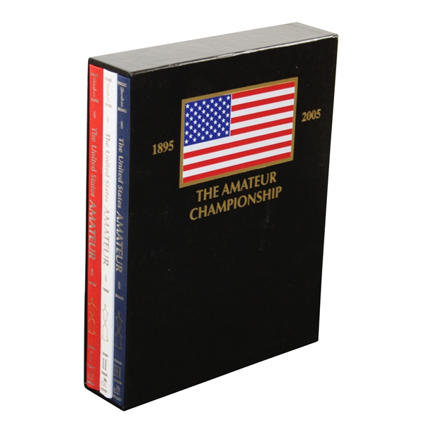 2006 'The Amateur Championship 1895-2005' History Books Includes Vol. 1, 2 & 3 with Slip Case