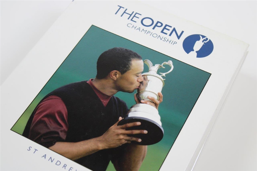 Five (5) OPEN Championship Annuals - 2000(x2), 2002, 2005 & 2006 