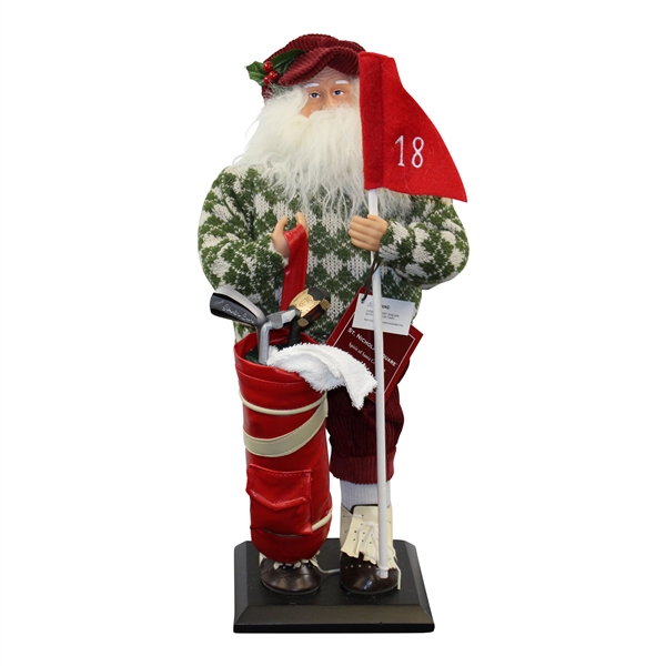 St. Nicholas 'Spirit of Santa' Golfer Holiday Figurine/Doll