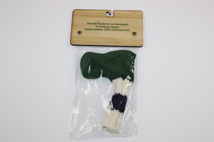 Augusta National Golf Club Handmade Wool Headcover in Original Packaging