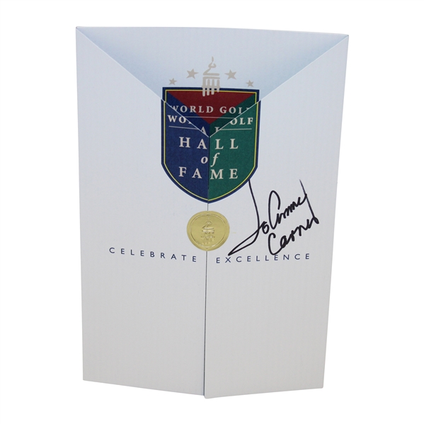 JoAnne Carner Signed World Golf Hall of Fame Pamphlet JSA ALOA