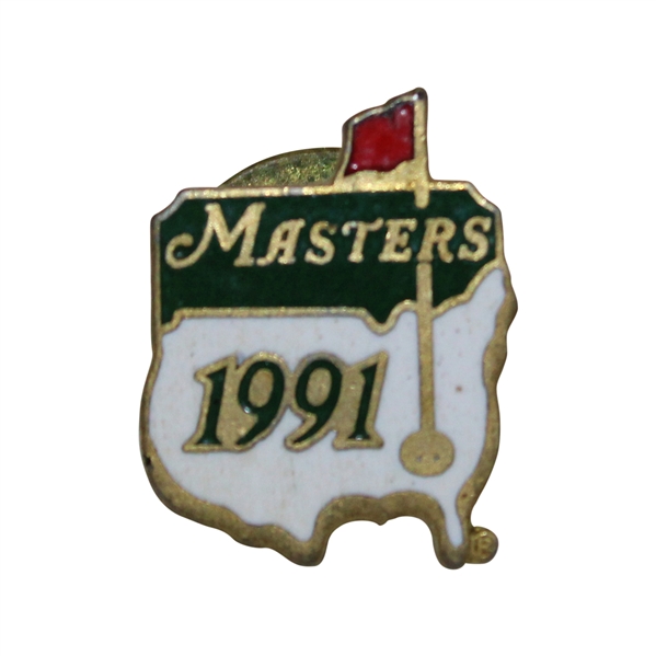 1991 Masters Tournament Employee Pin