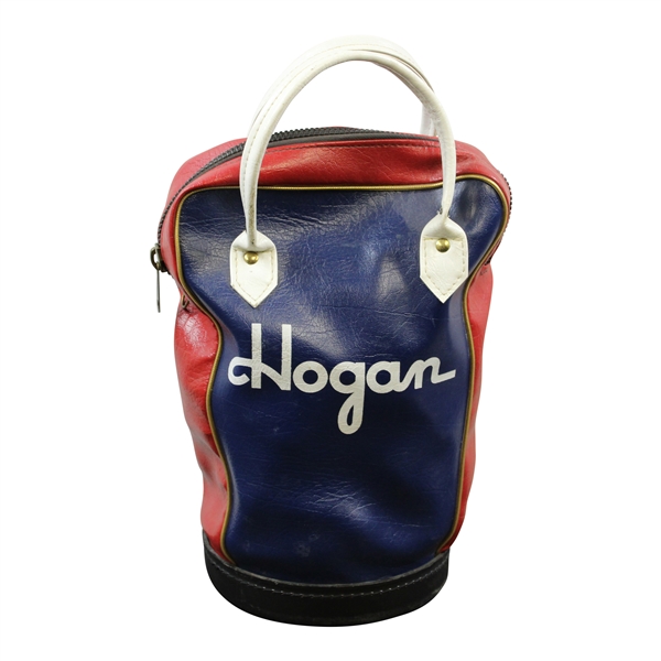Classic Ben Hogan Co. Red/White/Blue 'Hogan' Shag Bag