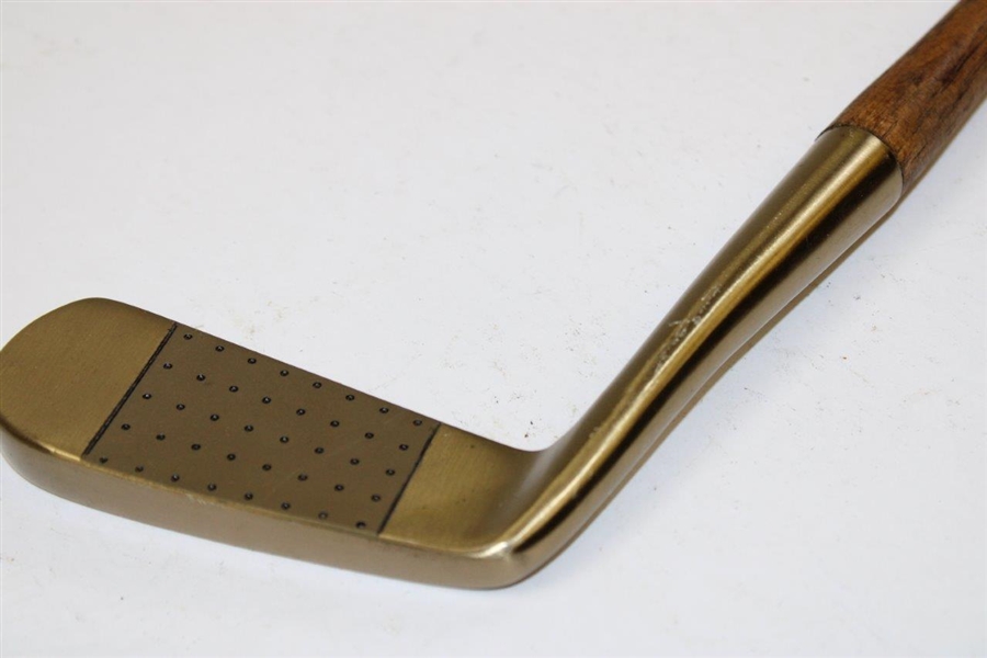 Circa 1970's Hunter Auld Blade Putter with Wood Shaft