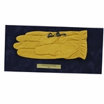 Arnold Palmer Signed Golf Glove Display with 1960 Nameplate JSA ALOA