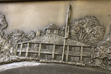 Augusta National Clubhouse 1934-1984 Ltd Ed 14/50 Cast Resin Picture by Artist Bill Waugh