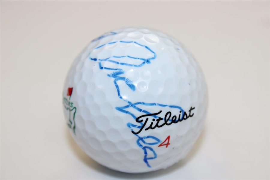 George Archer Signed Titleist Masters Logo Golf Ball JSA ALOA