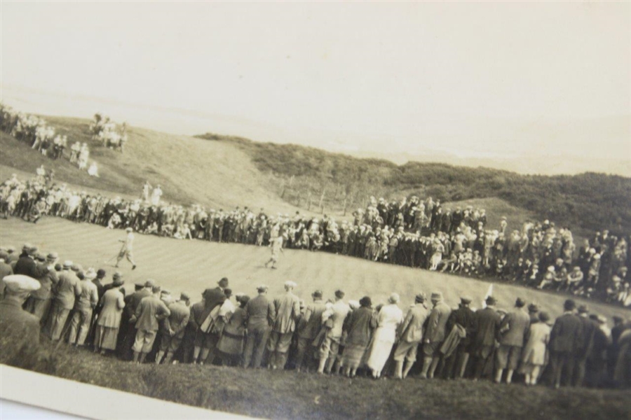1920's Scottish Golfer David Sutherland Original Glasgow Tournament & Scottish Open Photos with Postcard