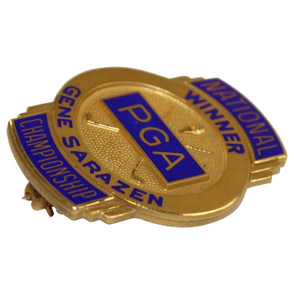 Gene Sarazen's PGA National Championship Past Winner Badge