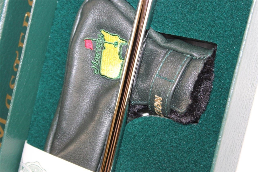 2001 Ltd Ed Masters Tournament Putter in Original Box with Headcover & All Paperwork - 862/950