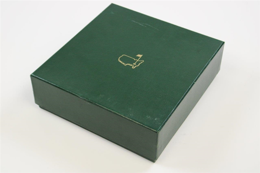 2012 Augusta National GC Ltd Ed Masters Gift Burlwood Box in Bag with Card