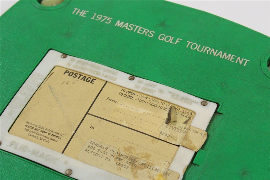 1975 Masters Tournament Reel-to-Reel Color Highlights 16mm Film in Green Protective Case