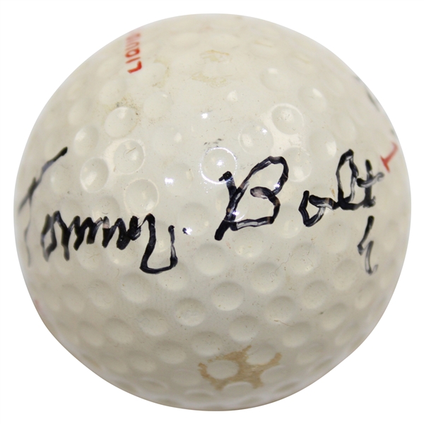 Tommy Bolt Signed 'Tommy Bolt' Model Kroyden Golf Ball JSA ALOA