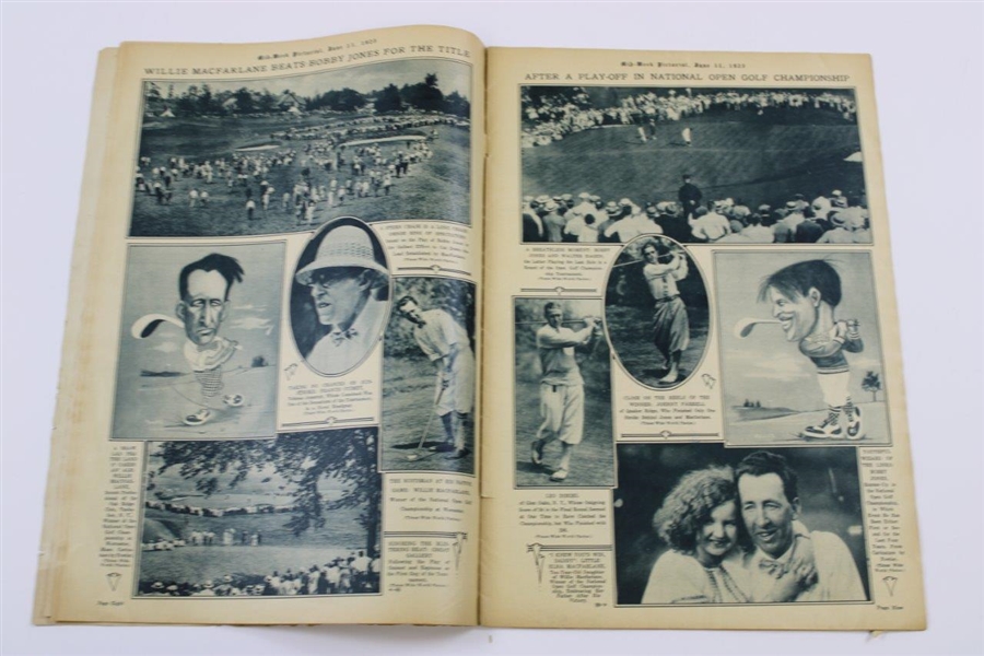 1925 Mid-Week Pictorial with Bobby Jones on Cover - Complete