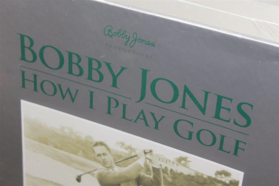 Bobby Jones 'How I Play Golf' Collector's Edition Golf Instructional DVD Set - Unopened