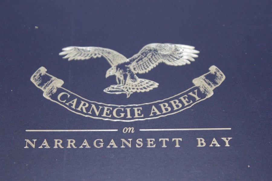 The Carnegie Abbey on Narragansett Bay Private Members Oversize Club History Book