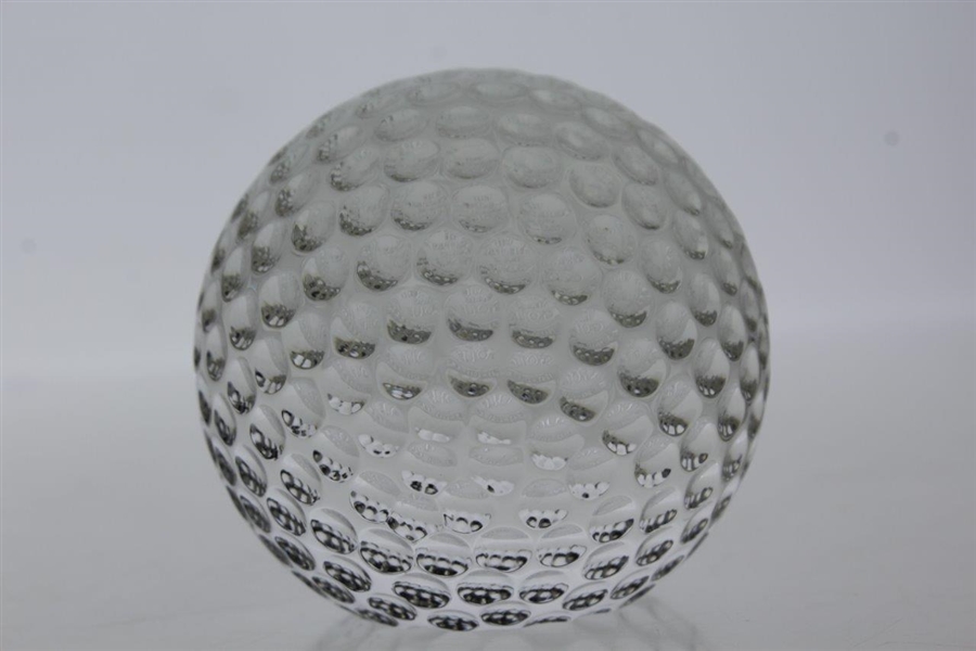 Byron Nelson Championship 1945-2005 'Greatest Year in Golf' 60th Anniversary Cut Glass Ball