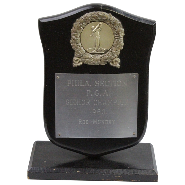 Rod Munday's 1963 P.G.A. Senior Champion Philadelphia Section Trophy