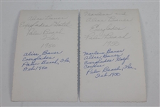 Marlene & Alice Bauer Original Golf Photos - Everglades Golf Course, Palm Beach, Fl. 1950