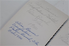 Marlene & Alice Bauer Original Golf Photos - Everglades Golf Course, Palm Beach, Fl. 1950