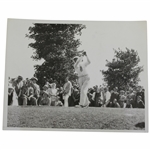 Olin Dutra 6/28/1932 Driving at US Open at Fresh Meadow Press Photo