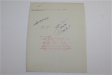 Olin Dutra 6/28/1932 Driving at US Open at Fresh Meadow Press Photo