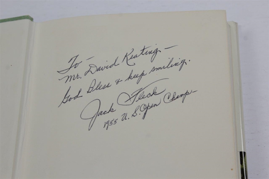 Jack Fleck Signed 'The US Open: 1895-1965 The Complete Story' by Tom Flaherty JSA ALOA
