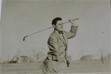 One-Armed Golfers Dickinson & Haskins P-J Press Bureau Photo - Victor Forbin Collection