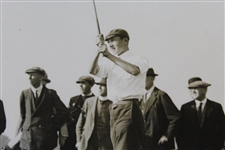 Boys & Girls Championship at Walton Heath Donald Nathieson Driving Daily Mirror Press Photo - Victor Forbin Collection