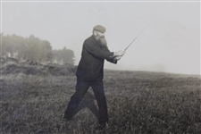 W.G. Grace Cricketer Playing a Golf Shot at Sunningdale Original Photo - Victor Forbin Collection