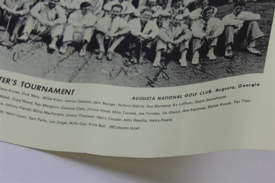 Acushnet Augusta National Golf Club 1935 Masters Group Photo Print