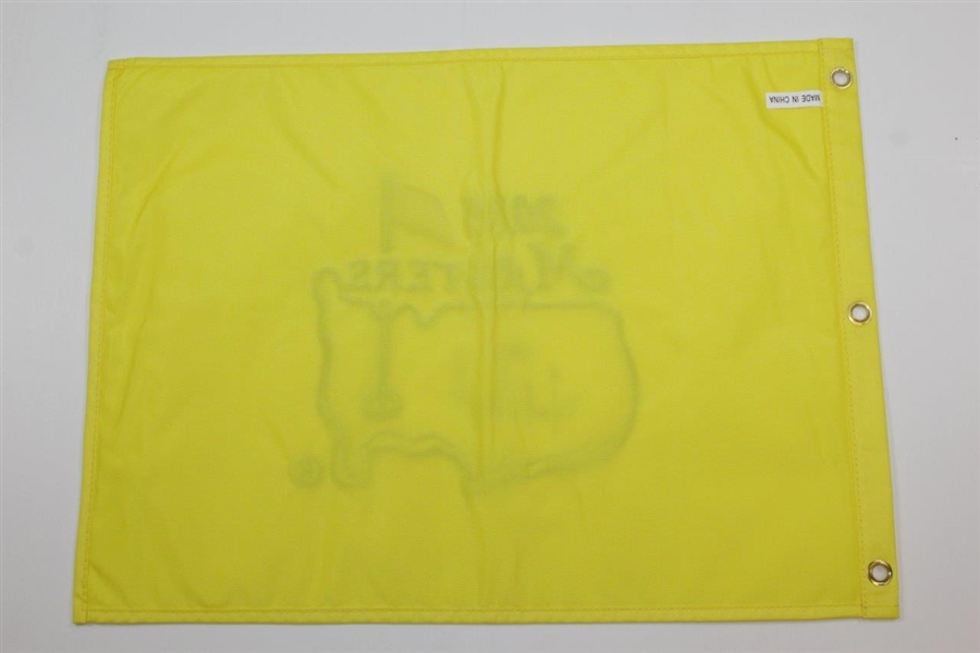 Fred Couples Signed 2015 Masters Embroidered Flag with '1992' JSA ALOA