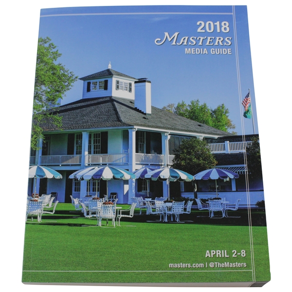2018 Masters Tournament Media Guide Book