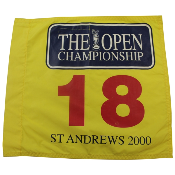 2000 St Andrews Open Championship Yellow Flag 