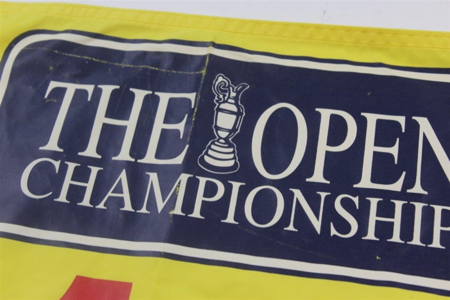 2000 St Andrews Open Championship Yellow Flag 