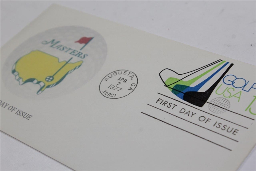 1977 Masters First Day Of Issue Cover