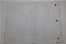 Jack Nicklaus Signed Old Course St. Andrews Links Embroidered White Flag with Letter JSA ALOA
