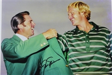 Jack Nicklaus Signed Photo 1975 Masters Winner with Letter - JSA ALOA
