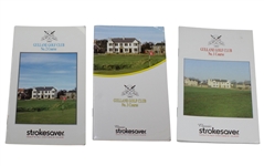 Gullane Golf Club Course Flown Flag with StrokeSavers For Three Courses