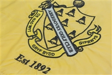 Aberdovey Golf Club Course Flown Embroidered Flag