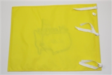 Lee Elder Signed Undated Masters Tournament Embroidered Flag JSA ALOA