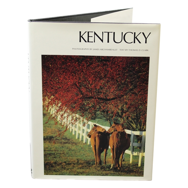 Payne Stewart's Personal Photography Book 'Kentucky' Signed By Author