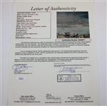 Bobby Jones Signed Dom Lupo Grand Slam British Amateur at St. Andrews Print - Only One Known JSA FULL